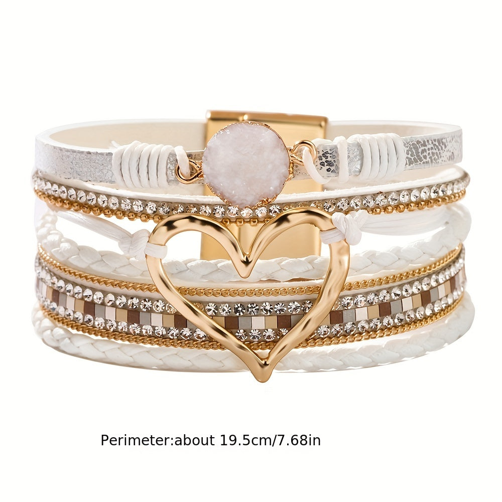 Multilayer Leather Bohemian Bracelet