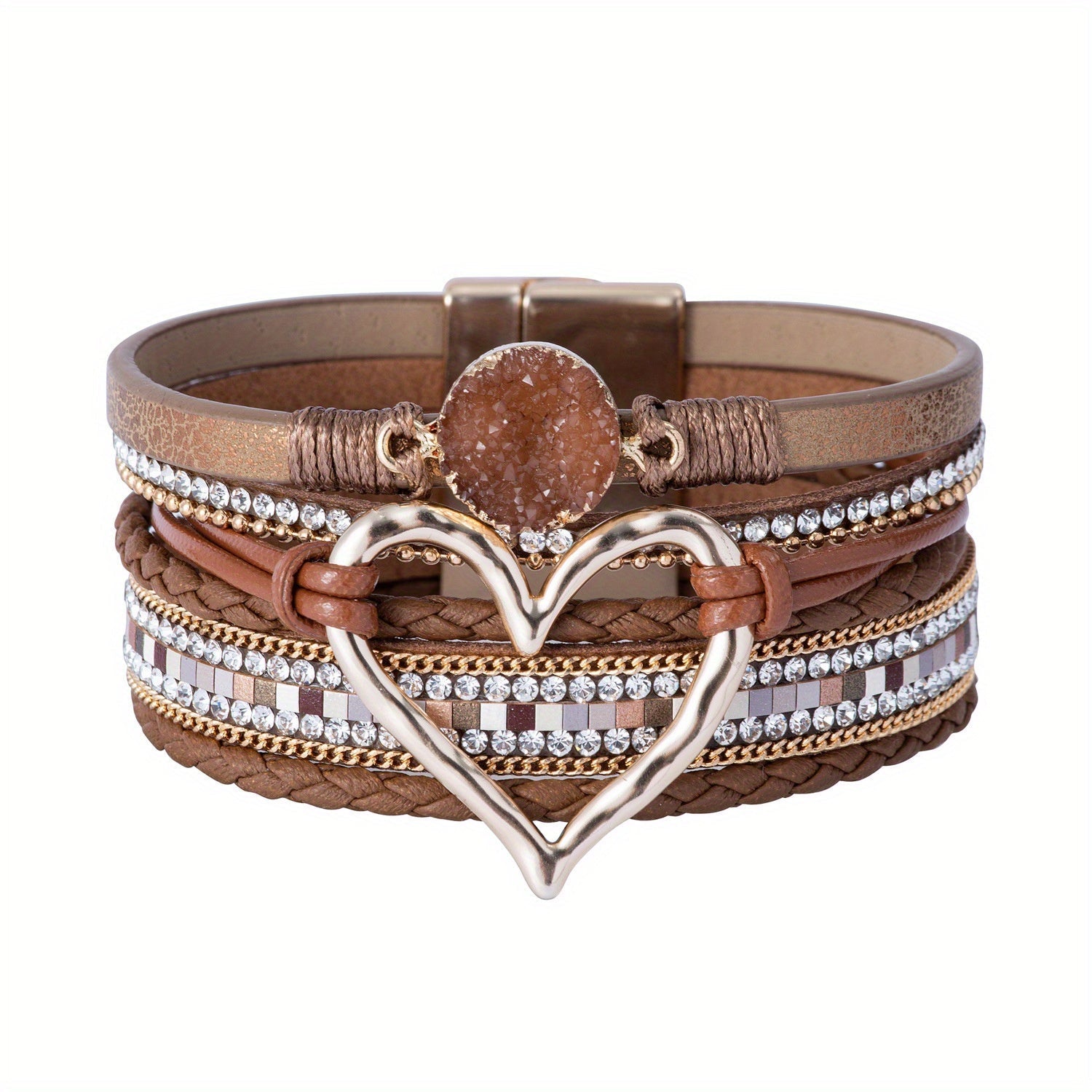 Multilayer Leather Bohemian Bracelet