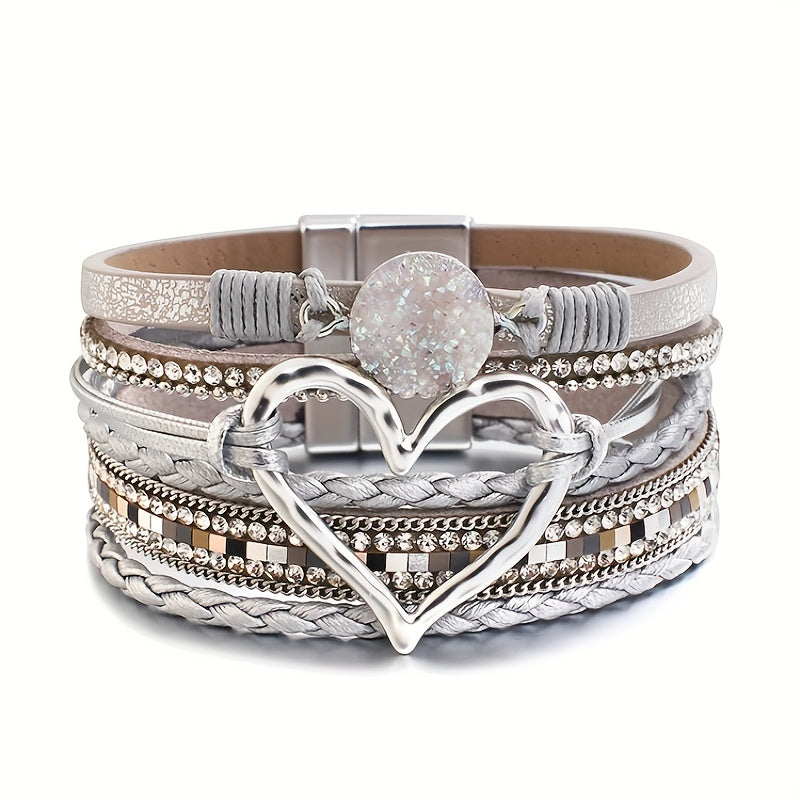 Multilayer Leather Bohemian Bracelet