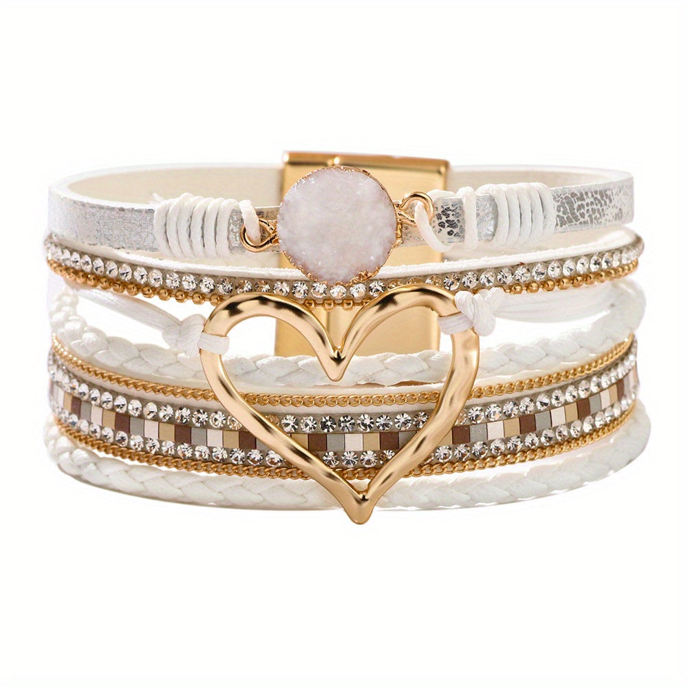 Multilayer Leather Bohemian Bracelet