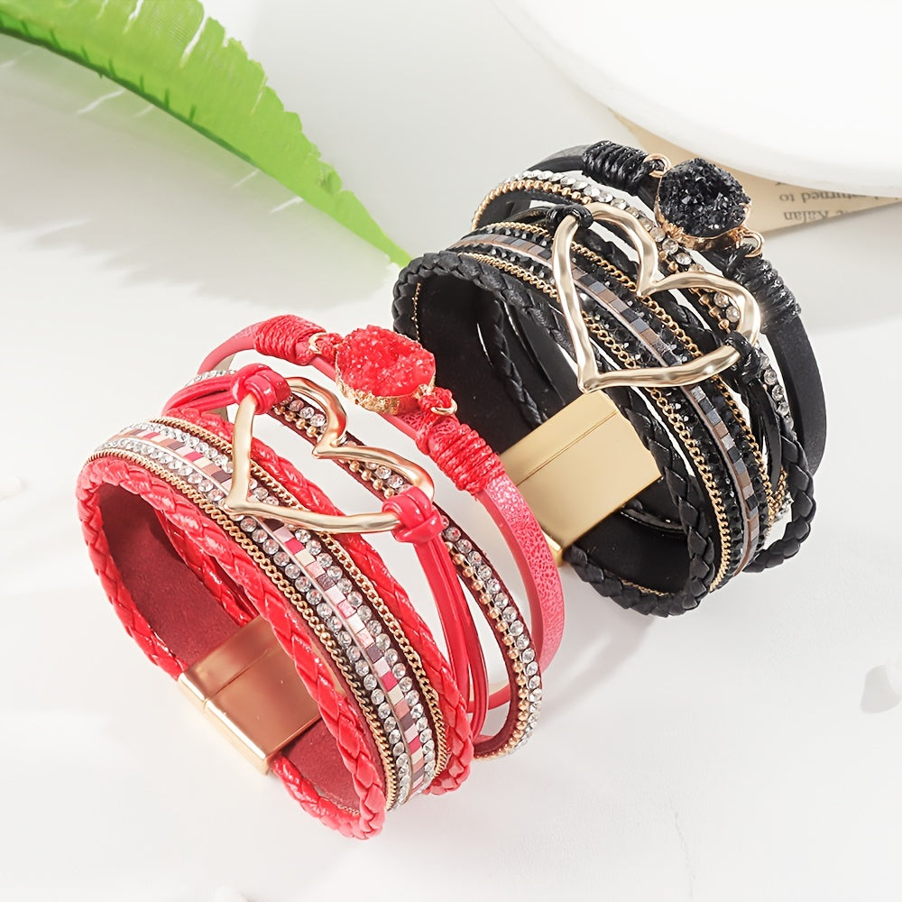 Multilayer Leather Bohemian Bracelet