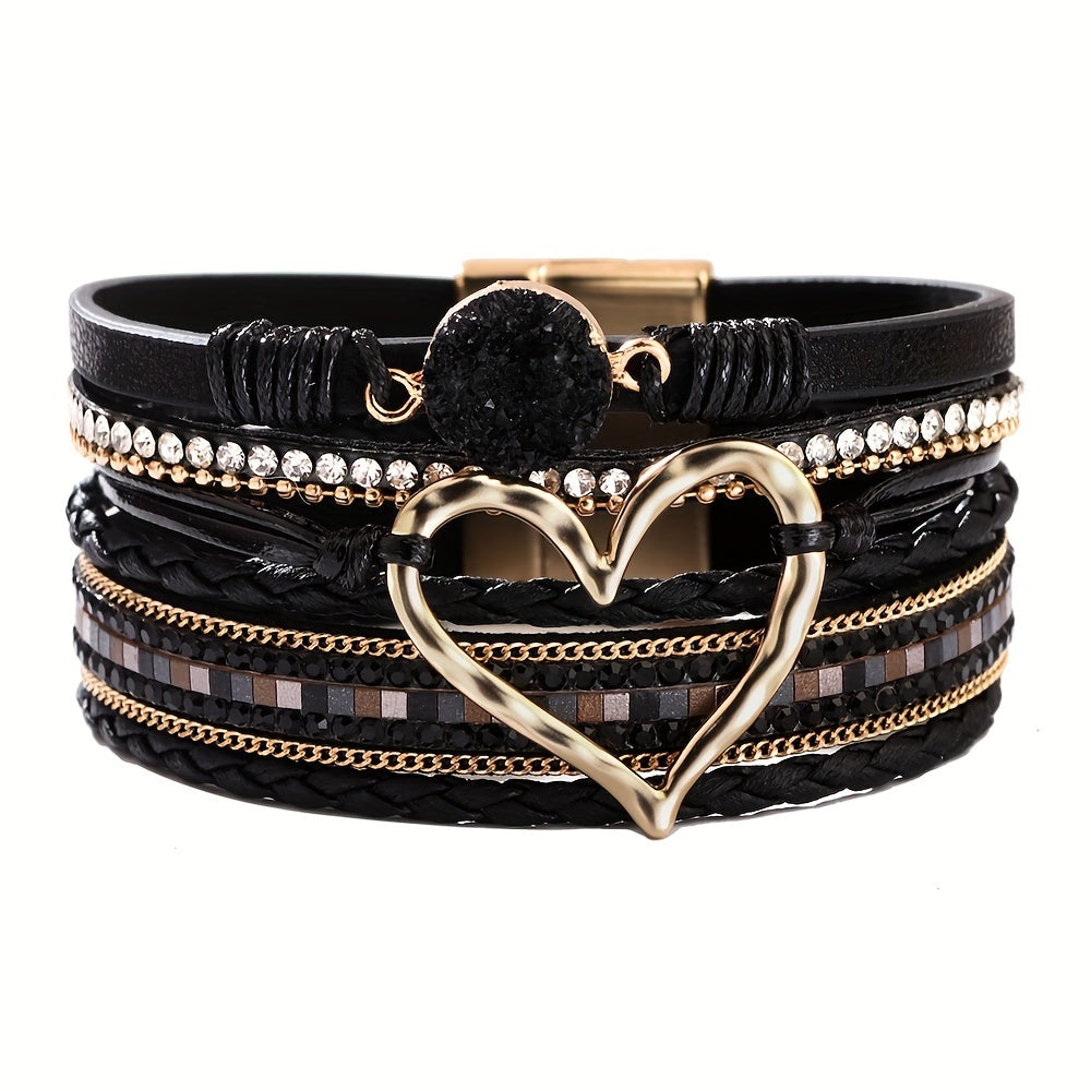 Multilayer Leather Bohemian Bracelet