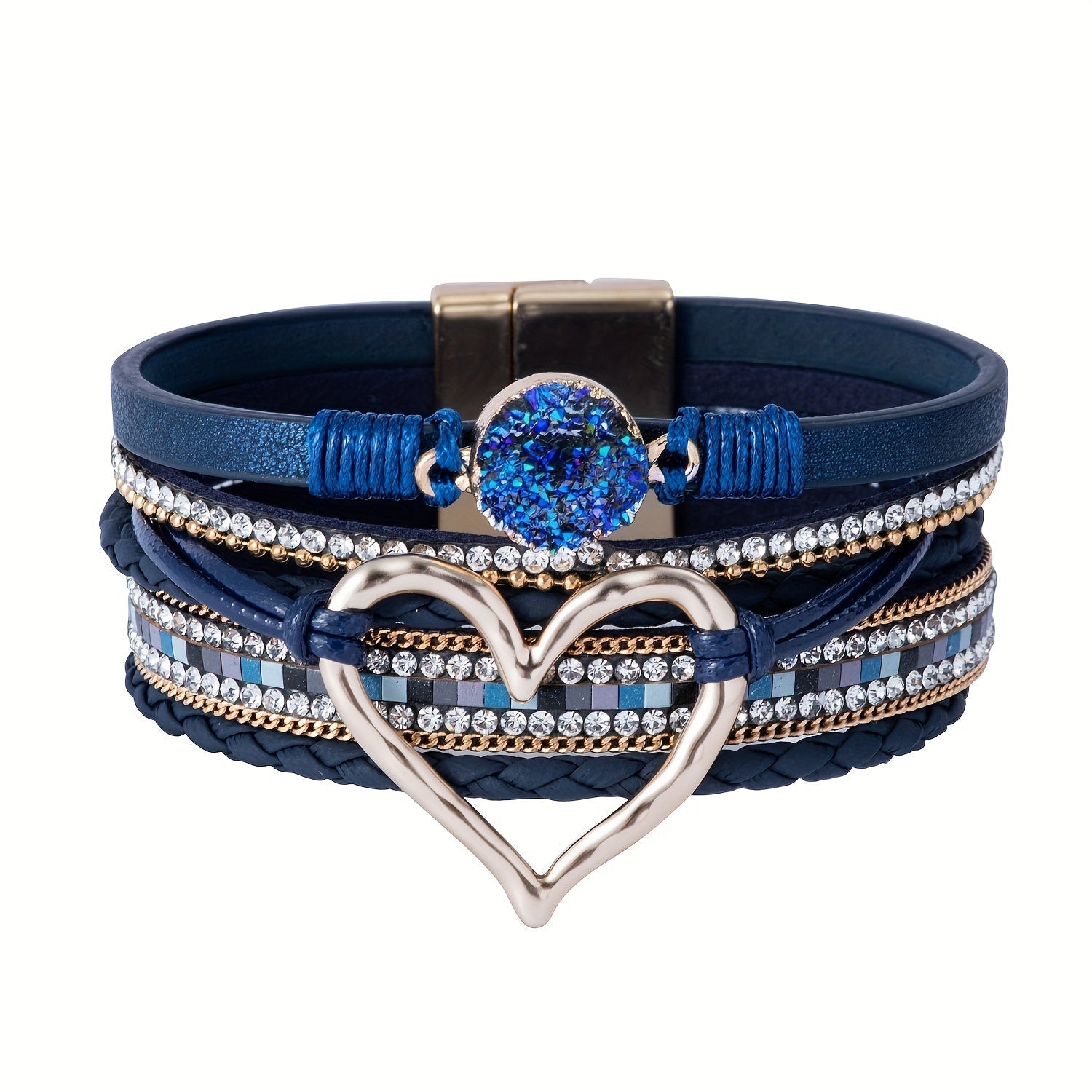 Multilayer Leather Bohemian Bracelet
