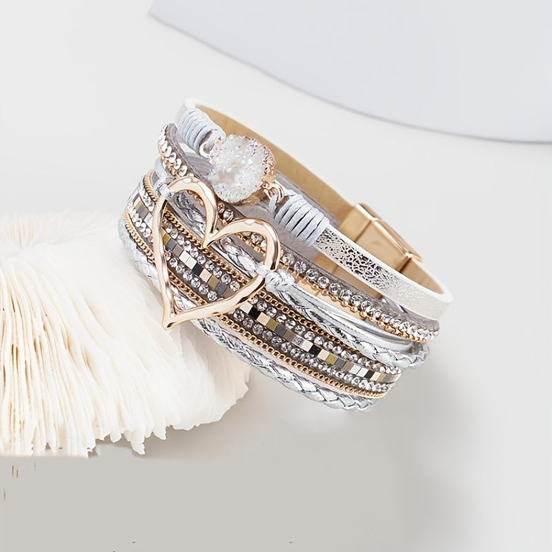 Multilayer Leather Bohemian Bracelet