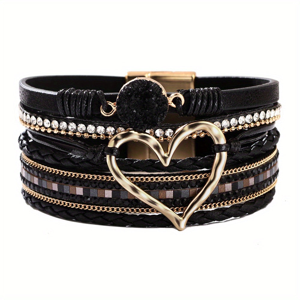 Multilayer Leather Bohemian Bracelet