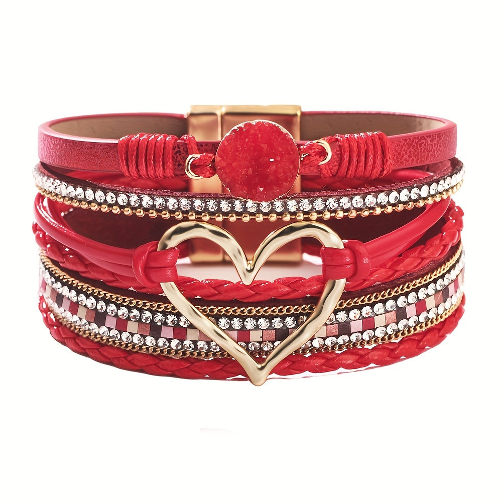 Multilayer Leather Bohemian Bracelet